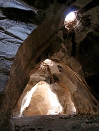 Снеплинг в пещерах Лузит